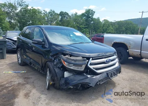 2016 Ford Edge Titanium from USA, damaged, VIN 2FMPK4K8XGBB05698